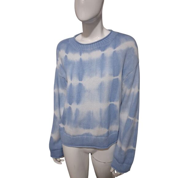 Elizabeth and‎ James Grungecore Women's Size Small Tie Dye Knit Ribbed Sweater - Picture 8 of 9